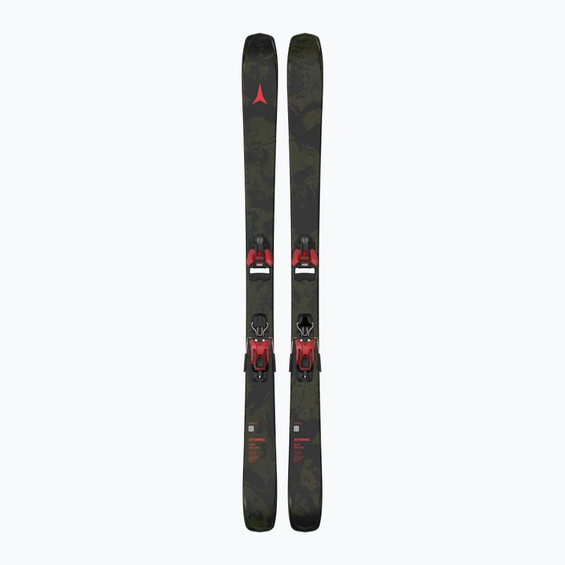 Zjazdové lyže + viazanie Atomic Bent Decode + STR 12GW multicolor