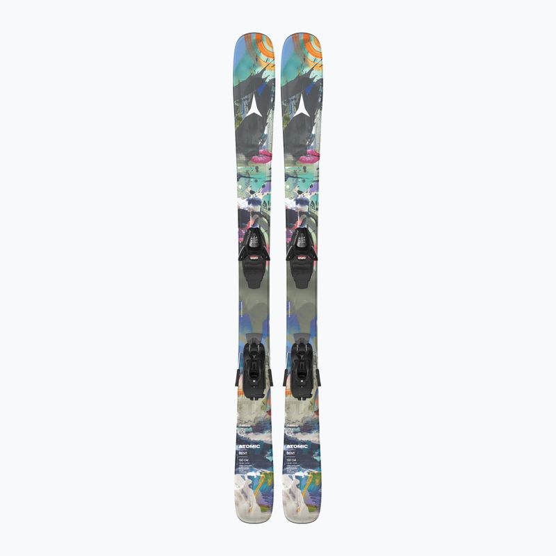 Detské zjazdové lyže + viazanie Atomic Bent Jr 110-130 + C5 GW multicolor