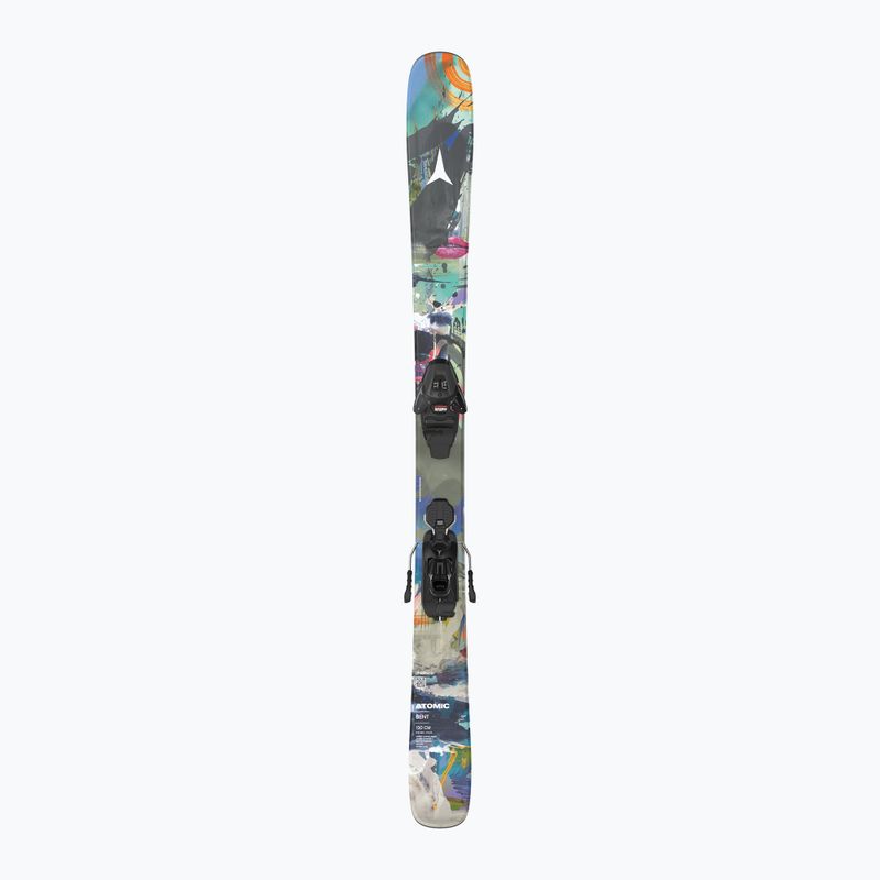 Detské zjazdové lyže + viazanie Atomic Bent Jr 140-150 + L6 GW multicolor 2