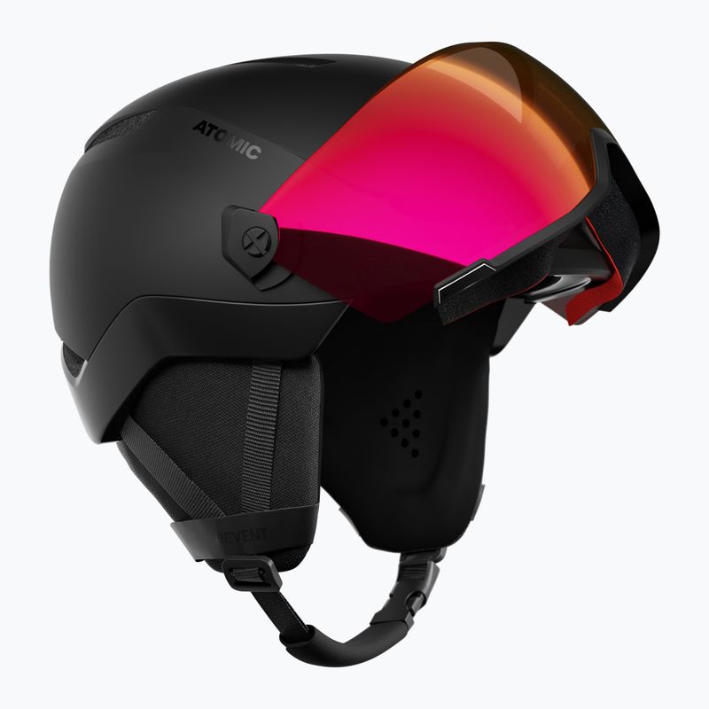 Lyžiarska prilba Atomic Revent Visor Photo black/red photo 2