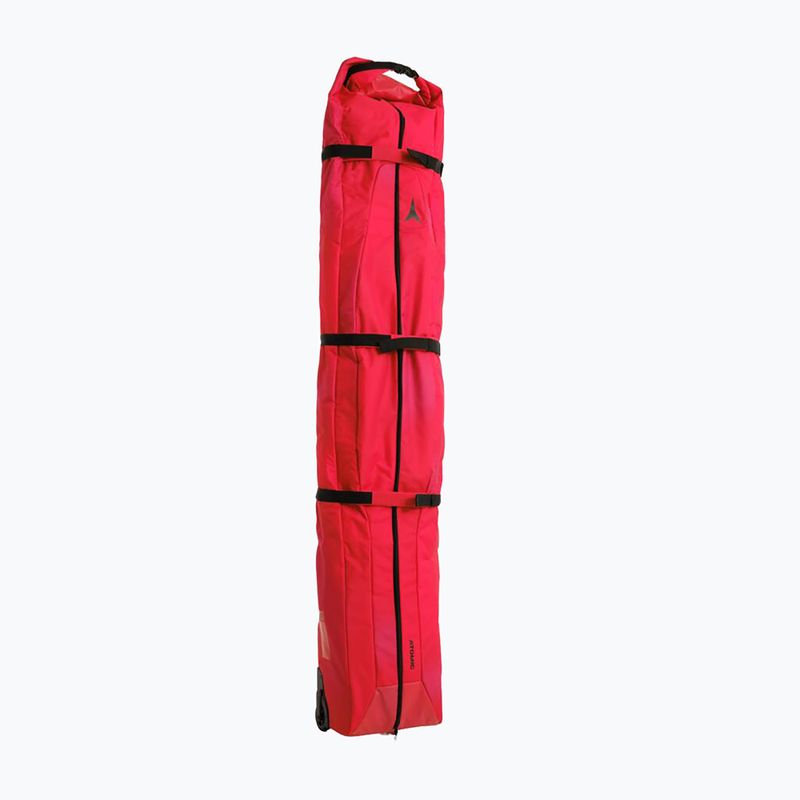 Obal na lyže Atomic Ski Wheelie 4 Pairs+ red tension