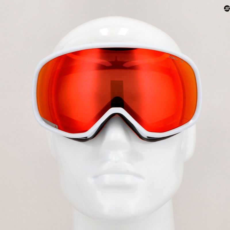 Lyžiarske okuliare Atomic Revent Stereo light grey/red 9
