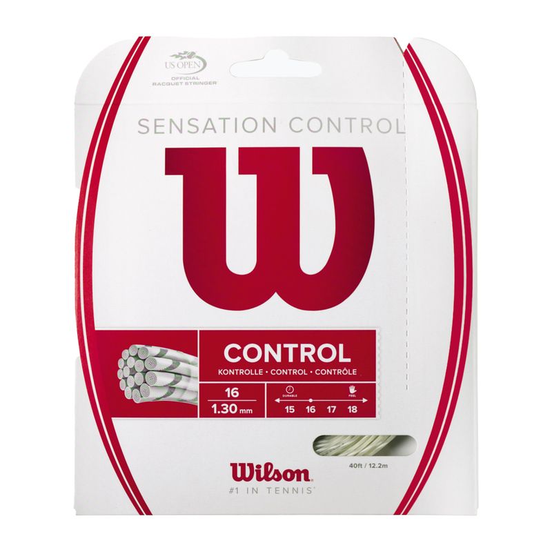 Tenisová struna Wilson Sensation Control 12,2 m sivá WRZ941200+