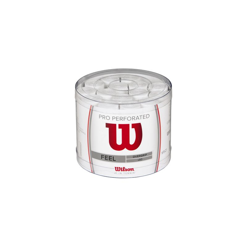 Wilson Pro Og Perf Bucket obaly na tenisové rakety 60 ks biele WRZ4008WH