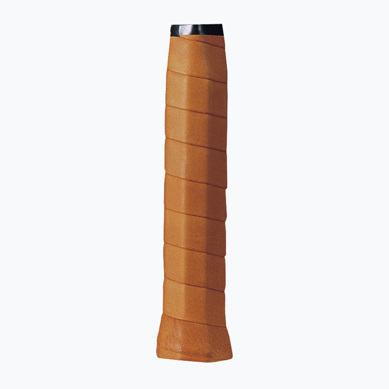 Kožená omotávka na tenisovú raketu Wilson Premium Leather Grip hnedá WRZ420100+ 2