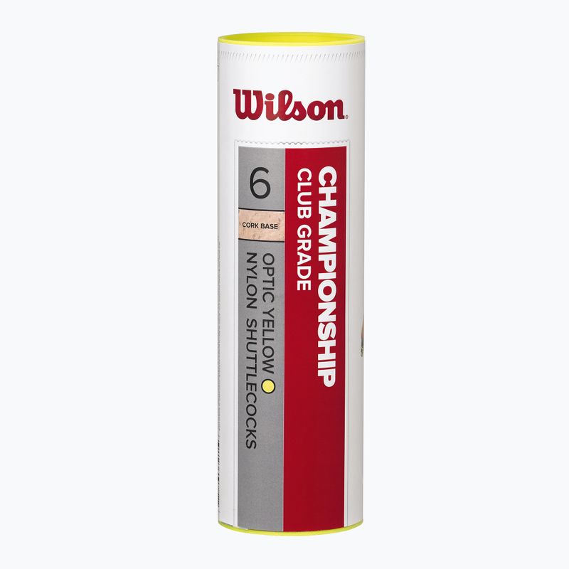 Bedmintonové rakety Wilson Championship 6 ks. žlté 2