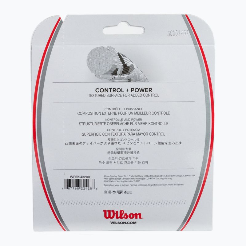 Wilson Sq Sensation Strike 17 10m biela squashová struna WRR943200+ 2