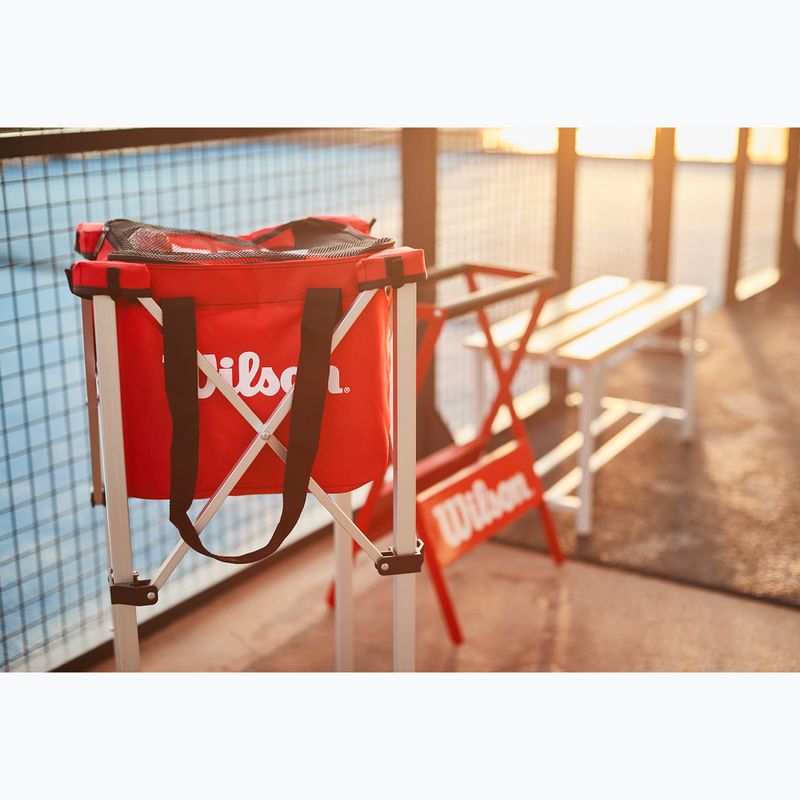 Taška na tenisové lopty Wilson Teaching Cart Bag red 5