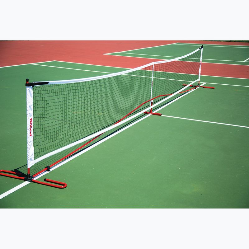 Sieť na pickleball Wilson Portable Pickleball Net System white/red 2