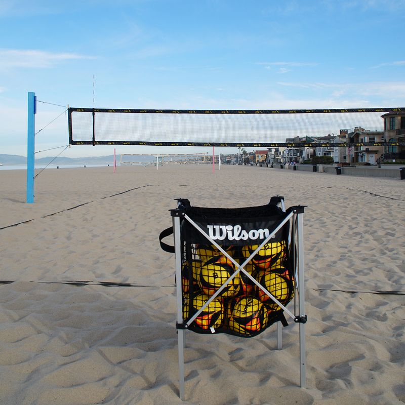 Vozík na loptičky Wilson Beach Stand Up black 4