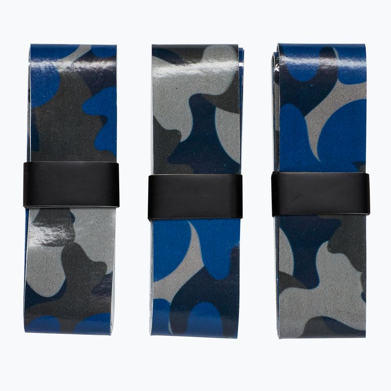Wilson Camo Overgrip obaly na tenisové rakety 3 ks modré WRZ470840+ 2