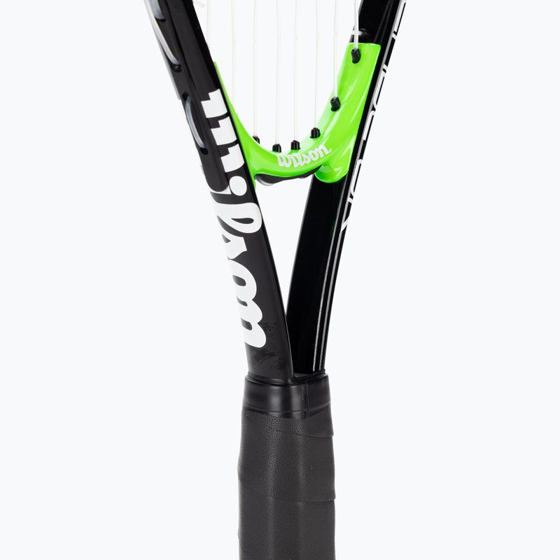 Squashová raketa Wilson Blade Junior black/green 4