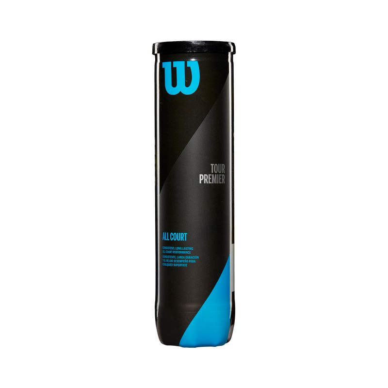 Wilson Tour Premier All Ct tenisové loptičky 4 ks žlté WRT119400 2