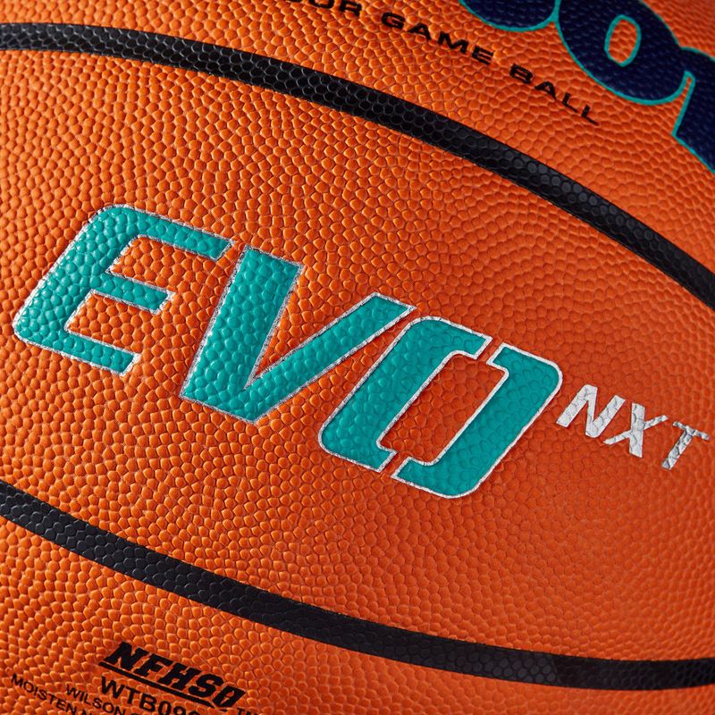 Basketbalová Lopta Wilson EVO NXT Champions League orange veľkosť 7 8