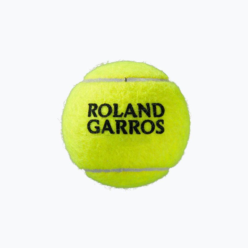 Wilson Roland Garros Clay Ct tenisové loptičky 4 ks žlté WRT115000 4