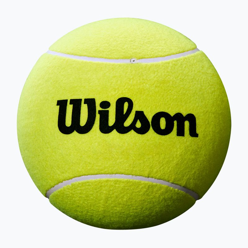 Wilson Roland Garros Jumbo 9" žltá tenisová loptička s autogramom