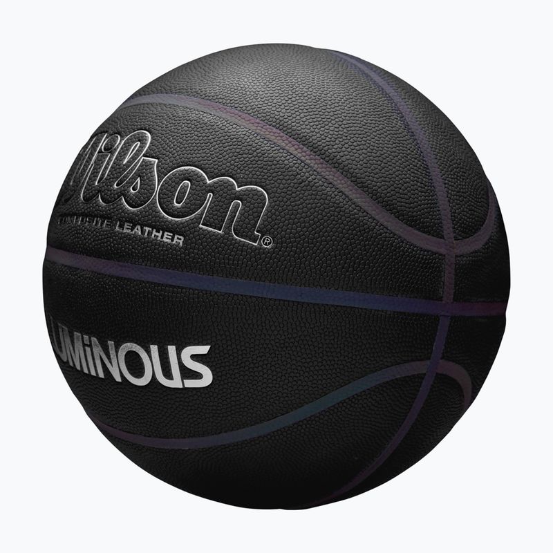 Basketbalová lopta Wilson Luminous black veľkosť 7 4