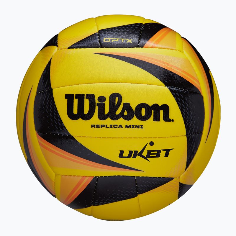 Lopta na plážový volejbal Wilson OPTX AVP Mini yellow 4