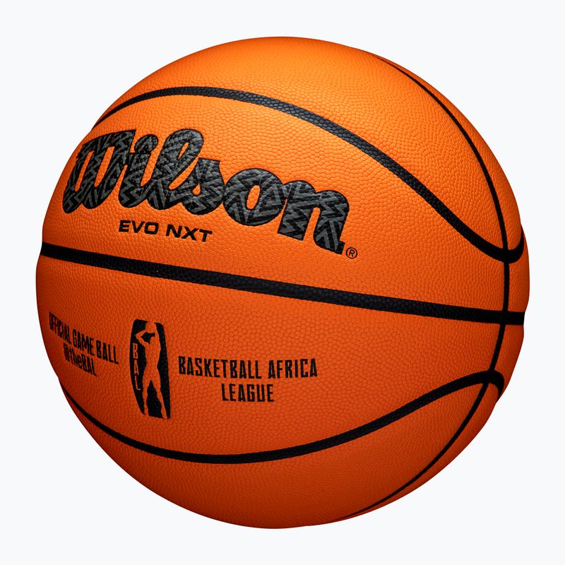 Basketbalová lopta Wilson EVO NXT Africa League hnedá veľkosť 7 3