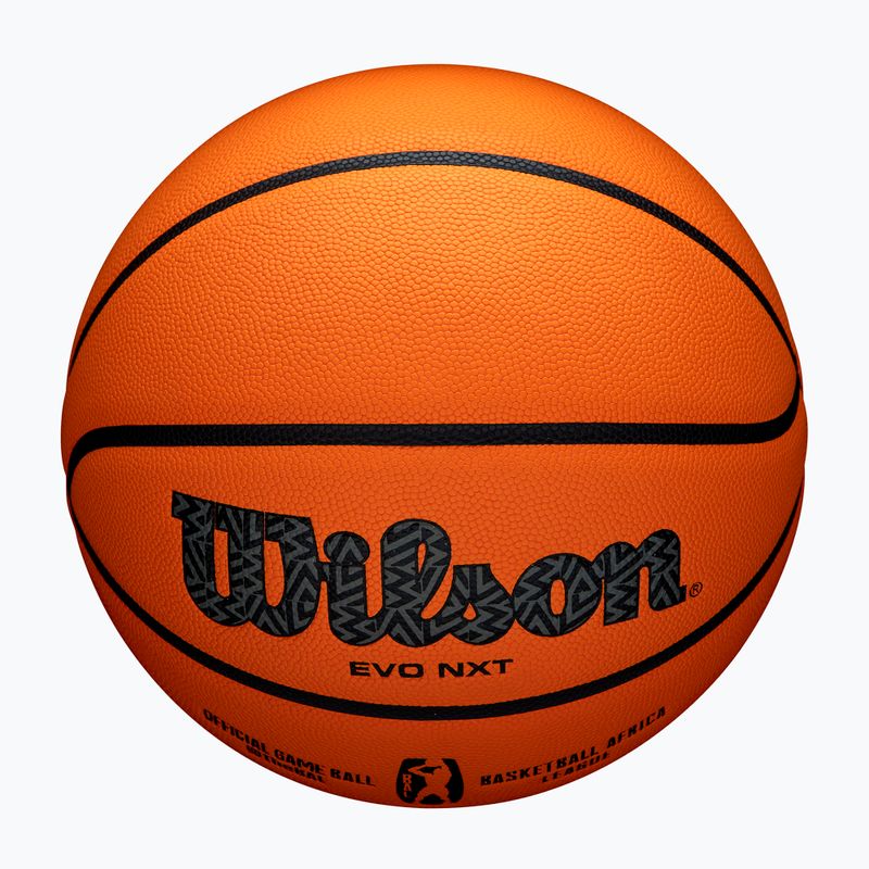 Basketbalová lopta Wilson EVO NXT Africa League hnedá veľkosť 7 5