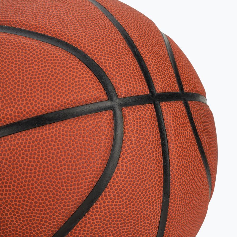 Basketbalová lopta Wilson Showcase Comp oranžová, veľkosť 7 3