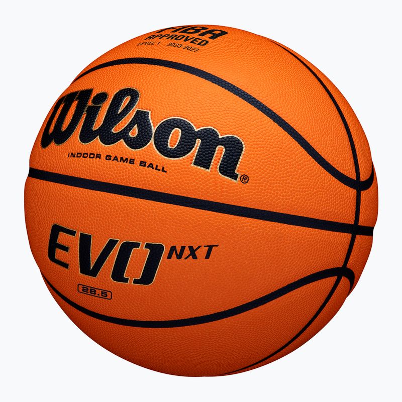 Basketbalová Lopta Wilson EVO NXT Fiba Game Ball orange veľkosť 6 2