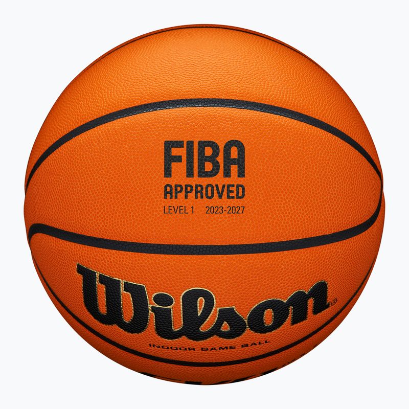 Basketbalová Lopta Wilson EVO NXT Fiba Game Ball orange veľkosť 6 4