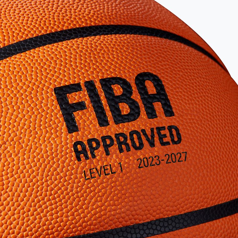 Basketbalová Lopta Wilson EVO NXT Fiba Game Ball orange veľkosť 6 5