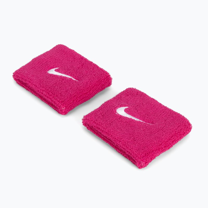 Náramky Nike Swoosh 2 ks tmavoružové NNN04-639