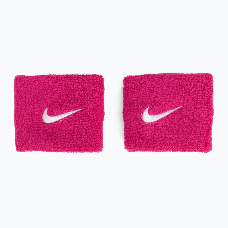 Náramky Nike Swoosh 2 ks tmavoružové NNN04-639 2