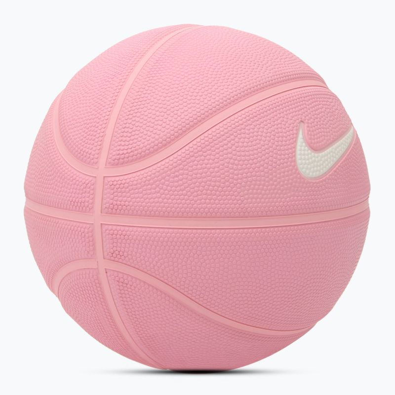 Basketbalová lopta  Nike Skills pink rise/pink foam/pink foam/white veľ.  3 2