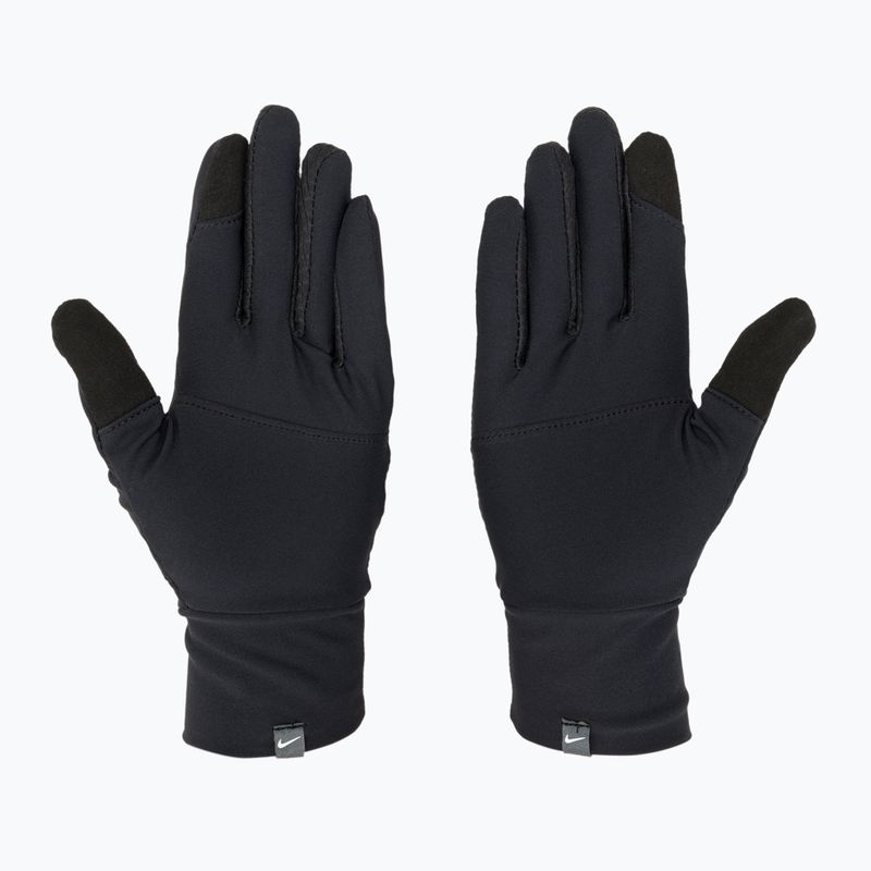 Pánsky set čiapka + rukavice Nike Essential Running black/black/silver 3