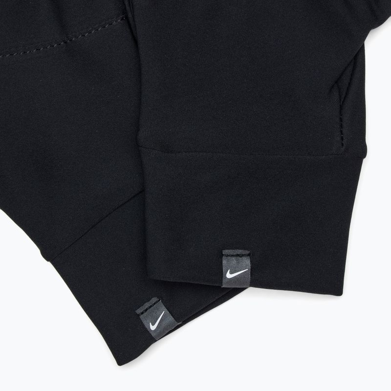 Dámska súprava páska na ruku a rukavice Nike Essential Running black/black/silver 5