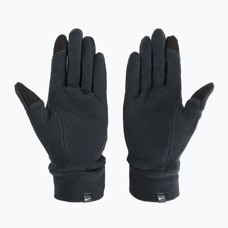 Pánsky set čiapka + rukavice Nike Fleece black/black/silver 8