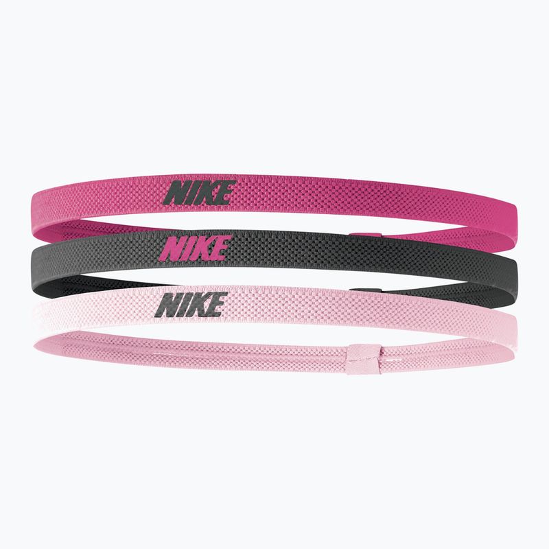 Elastické čelenky Nike 2.0 3 ks spark/gridiron/pink glazúra