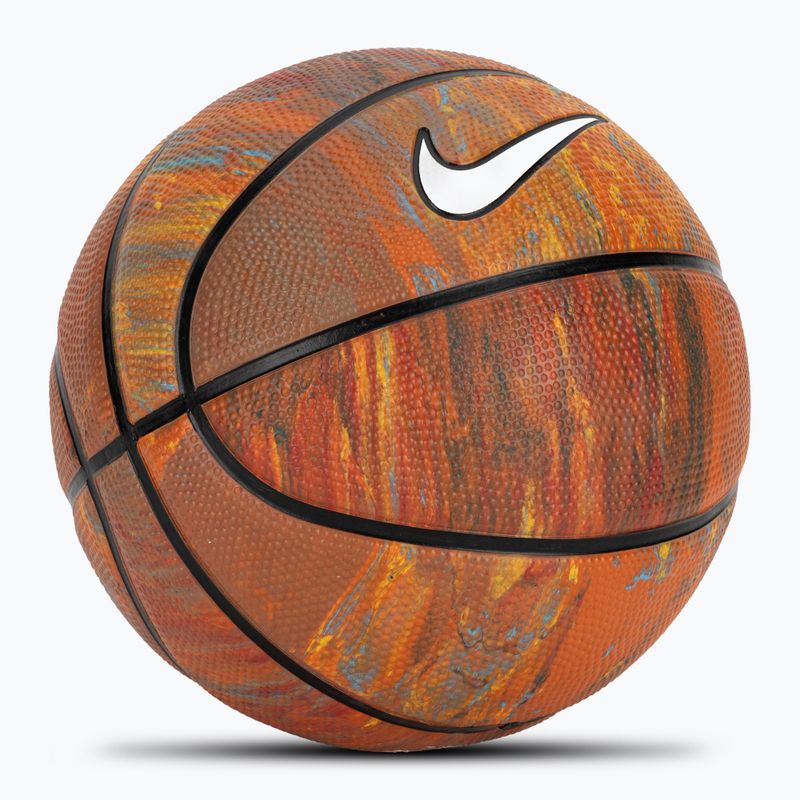 Detská basketbalová lopta Nike Skills Next Nature multi/amber/black/white 2