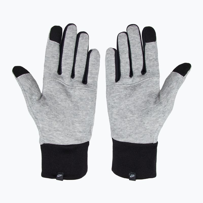 Pánske bežecké rukavice Nike Club Fleece 2.0 grey heather/black/black 3