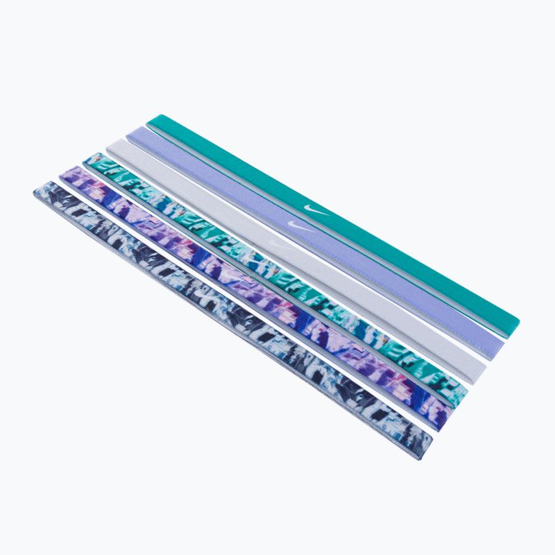 Čelenky Nike s potlačou 6 ks zelená/fialová N0002545-322 2