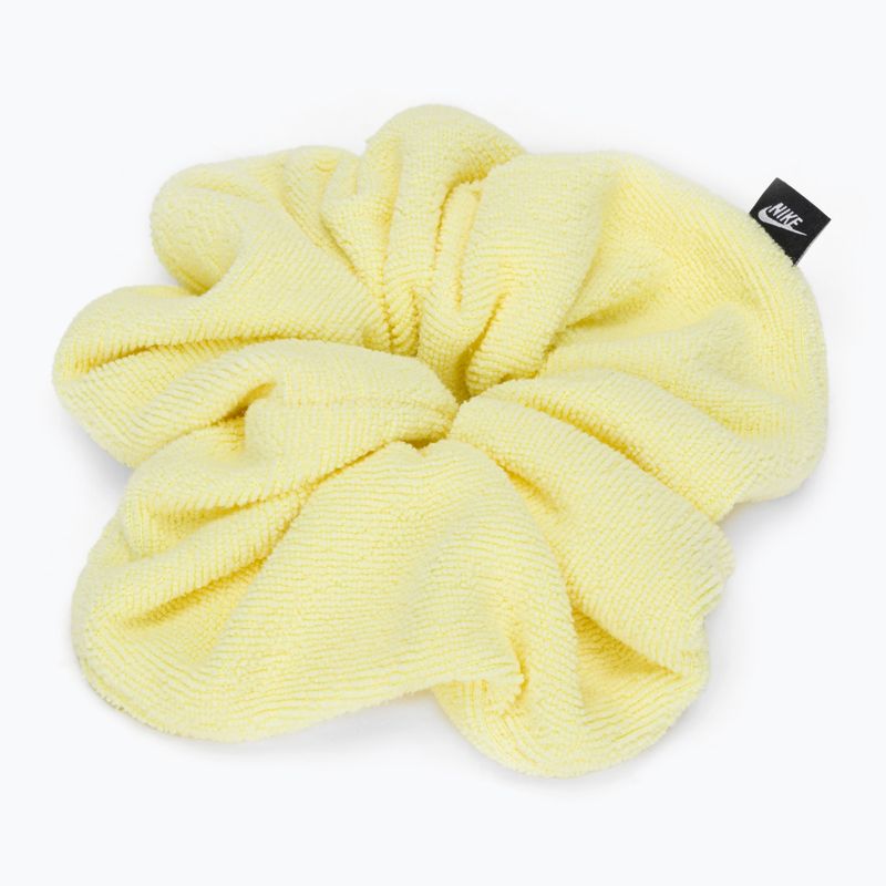 Nike Zberaná kravata do vlasov Veľká froté žltá N1008236 2
