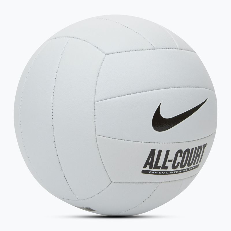 Volejbalová lopta Nike All Court Volleyball white/white/white/black veľ.  5 2