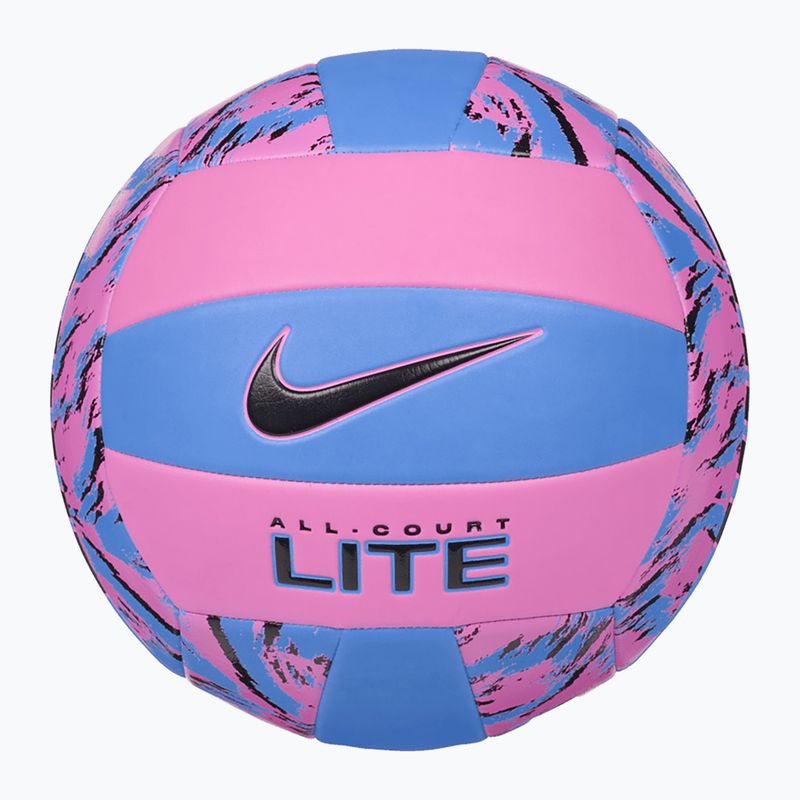 Volejbalová lopta Nike All Court Lite Volleyball playful pink/lt photo blue/black veľ.  5 4