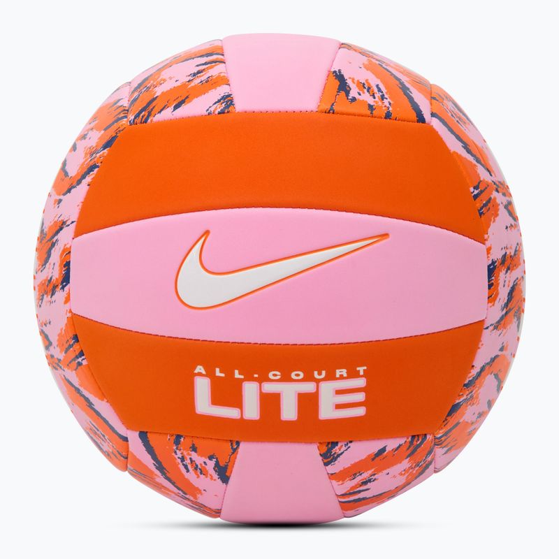 Volejbalová lopta Nike All Court Lite Volleyball pink rise/safety orange/white veľ.  5