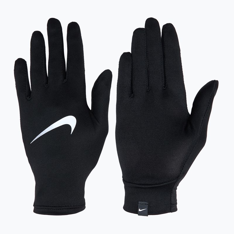 Bežecké rukavice Nike Pacer Liner RG black/silver