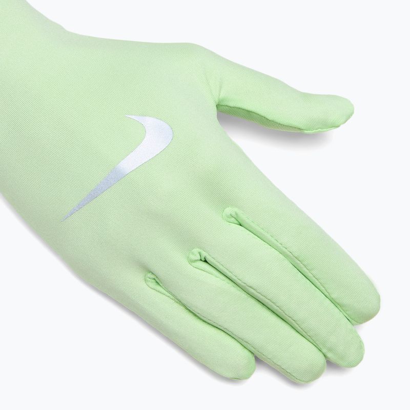 Bežecké rukavice Nike Pacer Liner RG vapor green/silver 4