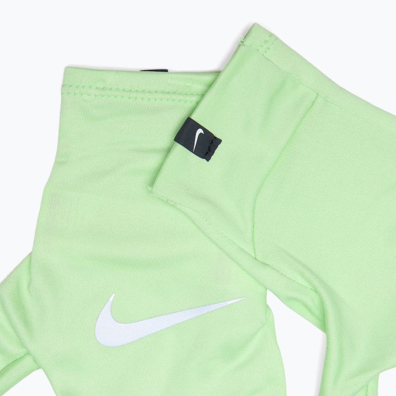 Bežecké rukavice Nike Pacer Liner RG vapor green/silver 5