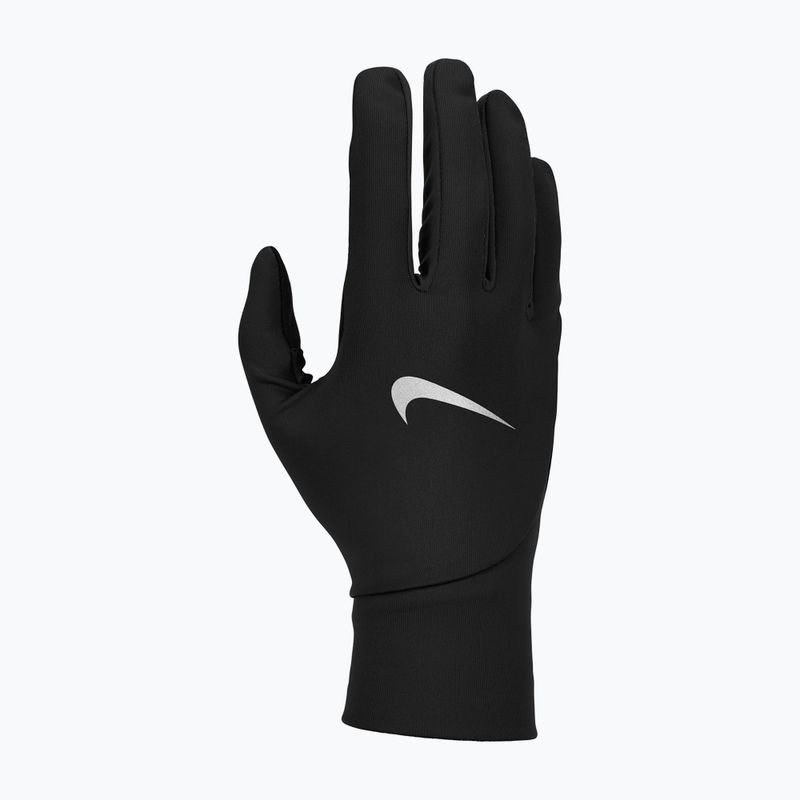 Pánske bežecké rukavice Nike Pacer Lightweight RG black/black/silver 6