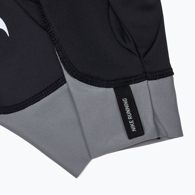 Pánske bežecké rukavice Nike Pacer Midweight RG black/smoke grey/silver 5