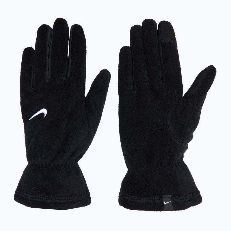 Dámske bežecké rukavice Nike One Therma-Fit Fleece black/white