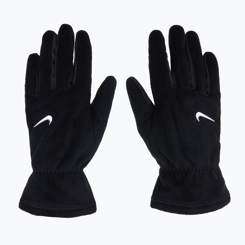 Dámske bežecké rukavice Nike One Therma-Fit Fleece black/white 2