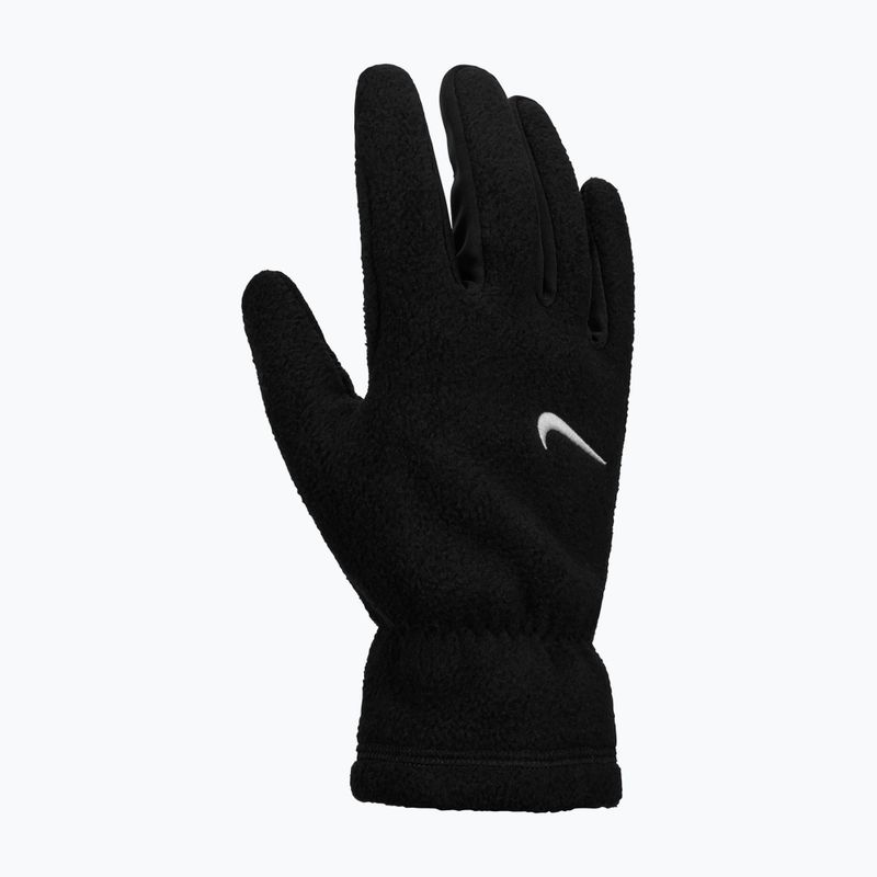 Dámske bežecké rukavice Nike One Therma-Fit Fleece black/white 6